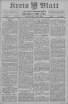 Kreis Blatt f&uuml;r den Kreis Neutomischeler zugleich Hopfenzeitung 1914.03.11 Jg.38 Nr30