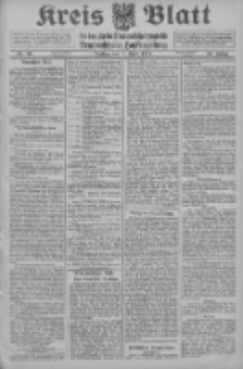 Kreis Blatt f&uuml;r den Kreis Neutomischeler zugleich Hopfenzeitung 1914.04.03 Jg.38 Nr40