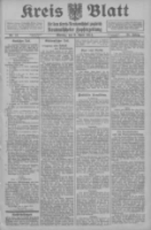 Kreis Blatt f&uuml;r den Kreis Neutomischeler zugleich Hopfenzeitung 1914.04.06 Jg.38 Nr41