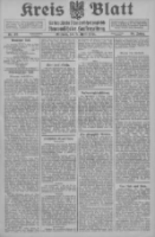 Kreis Blatt f&uuml;r den Kreis Neutomischeler zugleich Hopfenzeitung 1914.04.08 Jg.38 Nr42
