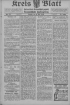 Kreis Blatt f&uuml;r den Kreis Neutomischeler zugleich Hopfenzeitung 1914.05.08 Jg.38 Nr54