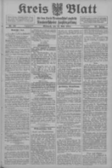 Kreis Blatt f&uuml;r den Kreis Neutomischeler zugleich Hopfenzeitung 1914.05.13 Jg.38 Nr56