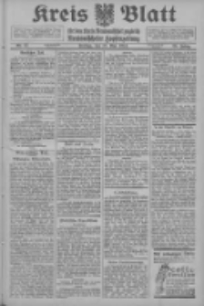 Kreis Blatt für den Kreis Neutomischeler zugleich Hopfenzeitung 1914.05.15 Jg.38 Nr57
