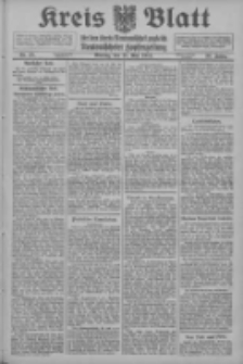 Kreis Blatt f&uuml;r den Kreis Neutomischeler zugleich Hopfenzeitung 1914.05.18 Jg.38 Nr58