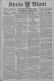 Kreis Blatt f&uuml;r den Kreis Neutomischeler zugleich Hopfenzeitung 1914.05.20 Jg.38 Nr59