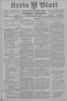 Kreis Blatt f&uuml;r den Kreis Neutomischeler zugleich Hopfenzeitung 1914.06.05 Jg.38 Nr65