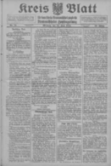 Kreis Blatt für den Kreis Neutomischeler zugleich Hopfenzeitung 1914.06.24 Jg.38 Nr73
