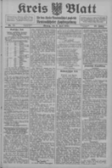 Kreis Blatt f&uuml;r den Kreis Neutomischeler zugleich Hopfenzeitung 1914.07.06 Jg.38 Nr78