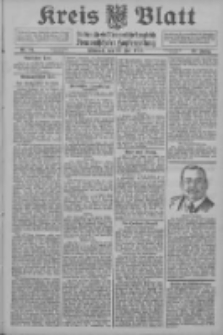 Kreis Blatt f&uuml;r den Kreis Neutomischeler zugleich Hopfenzeitung 1914.07.22 Jg.38 Nr85
