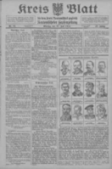 Kreis Blatt für den Kreis Neutomischeler zugleich Hopfenzeitung 1914.07.27 Jg.38 Nr87