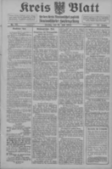 Kreis Blatt f&uuml;r den Kreis Neutomischeler zugleich Hopfenzeitung 1914.07.31 Jg.38 Nr89