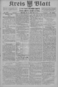 Kreis Blatt f&uuml;r den Kreis Neutomischeler zugleich Hopfenzeitung 1914.09.16 Jg.38 Nr109