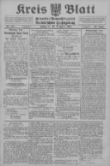 Kreis Blatt f&uuml;r den Kreis Neutomischeler zugleich Hopfenzeitung 1914.09.18 Jg.38 Nr110