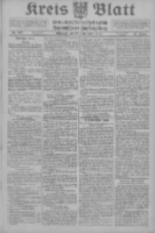 Kreis Blatt f&uuml;r den Kreis Neutomischeler zugleich Hopfenzeitung 1914.09.23 Jg.38 Nr112