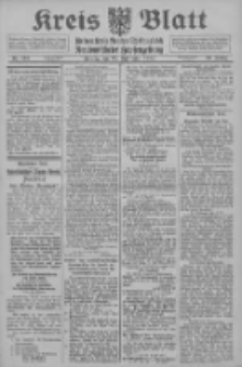 Kreis Blatt für den Kreis Neutomischeler zugleich Hopfenzeitung 1914.09.25 Jg.38 Nr113