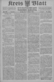 Kreis Blatt f&uuml;r den Kreis Neutomischeler zugleich Hopfenzeitung 1914.10.02 Jg.38 Nr116