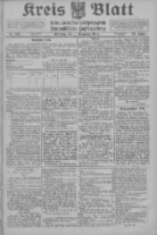 Kreis Blatt f&uuml;r den Kreis Neutomischeler zugleich Hopfenzeitung 1914.11.04 Jg.38 Nr130