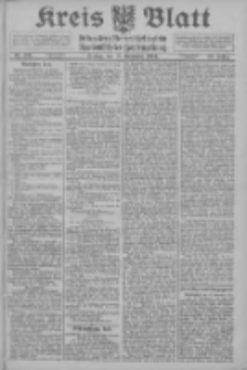 Kreis Blatt f&uuml;r den Kreis Neutomischeler zugleich Hopfenzeitung 1914.11.13 Jg.38 Nr134