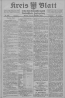 Kreis Blatt f&uuml;r den Kreis Neutomischeler zugleich Hopfenzeitung 1914.11.16 Jg.38 Nr135