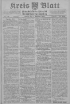 Kreis Blatt f&uuml;r den Kreis Neutomischeler zugleich Hopfenzeitung 1914.11.30 Jg.38 Nr140