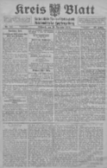 Kreis Blatt f&uuml;r den Kreis Neutomischeler zugleich Hopfenzeitung 1914.12.16 Jg.38 Nr147