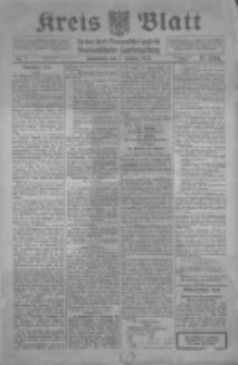 Kreis Blatt f&uuml;r den Kreis Neutomischeler zugleich Hopfenzeitung 1915.01.01 Jg.40 Nr1