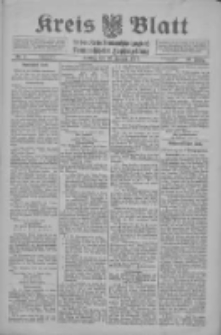 Kreis Blatt f&uuml;r den Kreis Neutomischeler zugleich Hopfenzeitung 1915.01.15 Jg.40 Nr7