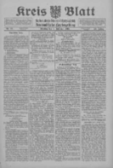 Kreis Blatt f&uuml;r den Kreis Neutomischeler zugleich Hopfenzeitung 1915.02.08 Jg.40 Nr17