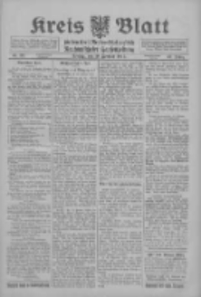 Kreis Blatt f&uuml;r den Kreis Neutomischeler zugleich Hopfenzeitung 1915.02.19 Jg.40 Nr22