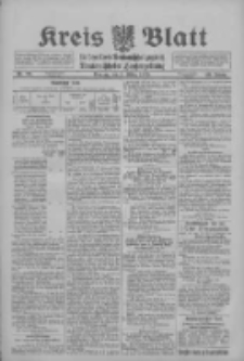 Kreis Blatt f&uuml;r den Kreis Neutomischeler zugleich Hopfenzeitung 1915.03.01 Jg.40 Nr26