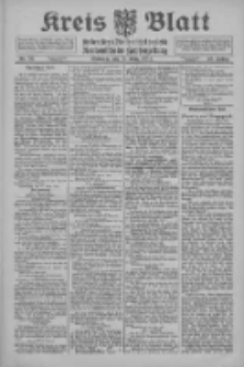 Kreis Blatt f&uuml;r den Kreis Neutomischeler zugleich Hopfenzeitung 1915.03.17 Jg.40 Nr33