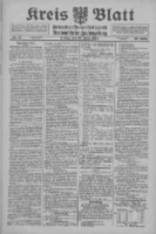 Kreis Blatt f&uuml;r den Kreis Neutomischeler zugleich Hopfenzeitung 1915.03.26 Jg.40 Nr37