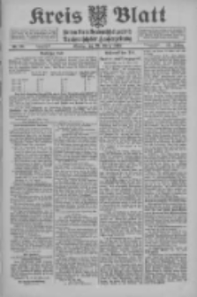Kreis Blatt f&uuml;r den Kreis Neutomischeler zugleich Hopfenzeitung 1915.03.29 Jg.40 Nr38