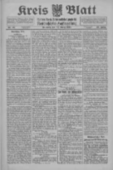 Kreis Blatt f&uuml;r den Kreis Neutomischeler zugleich Hopfenzeitung 1915.03.31 Jg.40 Nr39