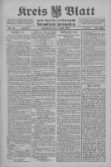 Kreis Blatt f&uuml;r den Kreis Neutomischeler zugleich Hopfenzeitung 1915.04.03 Jg.40 Nr40