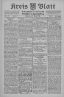 Kreis Blatt f&uuml;r den Kreis Neutomischeler zugleich Hopfenzeitung 1915.04.09 Jg.40 Nr42