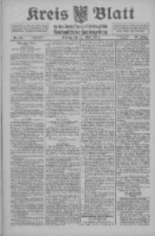 Kreis Blatt f&uuml;r den Kreis Neutomischeler zugleich Hopfenzeitung 1915.04.12 Jg.40 Nr43