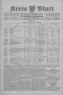 Kreis Blatt f&uuml;r den Kreis Neutomischeler zugleich Hopfenzeitung 1915.04.23 Jg.40 Nr48