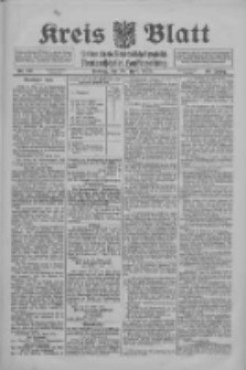 Kreis Blatt f&uuml;r den Kreis Neutomischeler zugleich Hopfenzeitung 1915.04.26 Jg.40 Nr49