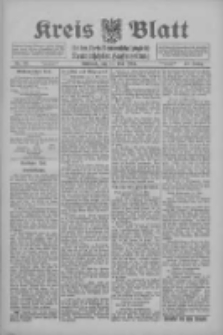 Kreis Blatt f&uuml;r den Kreis Neutomischeler zugleich Hopfenzeitung 1915.05.12 Jg.40 Nr56