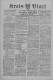 Kreis Blatt f&uuml;r den Kreis Neutomischeler zugleich Hopfenzeitung 1915.05.19 Jg.40 Nr59