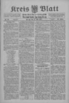 Kreis Blatt f&uuml;r den Kreis Neutomischeler zugleich Hopfenzeitung 1915.05.28 Jg.40 Nr62