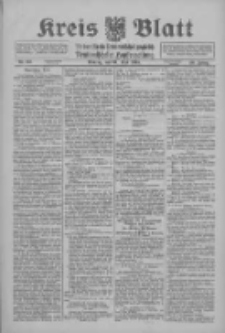 Kreis Blatt f&uuml;r den Kreis Neutomischeler zugleich Hopfenzeitung 1915.05.31 Jg.40 Nr63