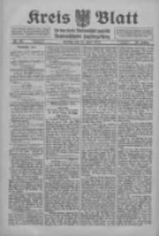 Kreis Blatt f&uuml;r den Kreis Neutomischeler zugleich Hopfenzeitung 1915.06.11 Jg.40 Nr68