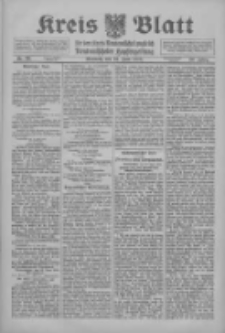 Kreis Blatt für den Kreis Neutomischeler zugleich Hopfenzeitung 1915.06.16 Jg.40 Nr70