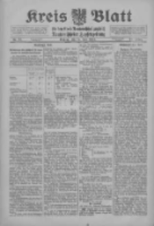 Kreis Blatt f&uuml;r den Kreis Neutomischeler zugleich Hopfenzeitung 1915.07.12 Jg.40 Nr81