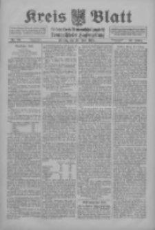 Kreis Blatt f&uuml;r den Kreis Neutomischeler zugleich Hopfenzeitung 1915.07.23 Jg.40 Nr86
