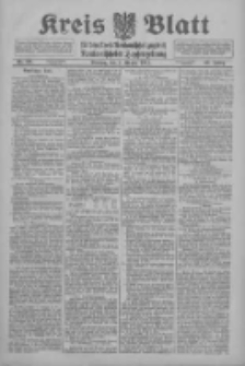 Kreis Blatt f&uuml;r den Kreis Neutomischeler zugleich Hopfenzeitung 1915.08.02 Jg.40 Nr90