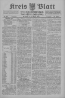 Kreis Blatt f&uuml;r den Kreis Neutomischeler zugleich Hopfenzeitung 1915.08.04 Jg.40 Nr91