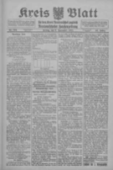 Kreis Blatt f&uuml;r den Kreis Neutomischeler zugleich Hopfenzeitung 1915.09.03 Jg.40 Nr104